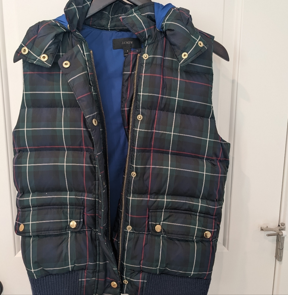 JCrew size small puffer vest